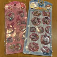 【訳あり】ハローキティ マイメロディ シールセット 3枚セット