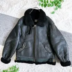 美品 AVIREX B-3 レザージャケット BIG size 42 美品 AVIREX B-3 レザージャケット BIG size 42