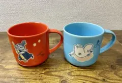 ムーミンマグカップ2個セット　カップル用　コースター付き