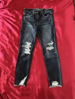⭐︎アメリカンイーグル/American Eagle/ダメージデニム/レディース⭐︎のサムネイル