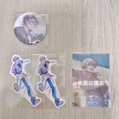 にじさんじ / 甲斐田晴 缶バ&カード等 計4つセット