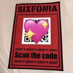 シクフォニ ライブ 来場者限定 配布物 ノベルティ QRカード 非売品 チラシ