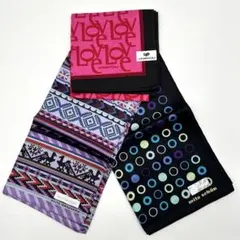 新品未使用 ブランドハンカチ3枚セット