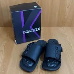 新品 Kaneko stretch SANDALS DX サンダル ブラック