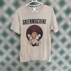 GREEN MACHINE バンド Tシャツ L ベージュのサムネイル