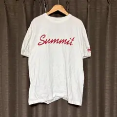 希少 PUNPEE Summit 半袖Tシャツ ホワイト 刺繍入り Lサイズ - メルカリ