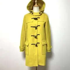 KUMIKYOKU クミキョク イエロー ダッフルコート サイズ3 ウール混