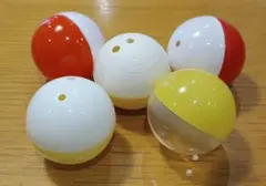 空のガチャガチャカプセル５個セット