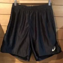 アシックスasics バレーボールゲームパンツ　　ブラックXW1738 L