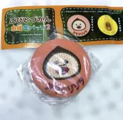 こびとづかん　刺繍缶バッジ2　【アマクリソツ】　ガチャ❣️
