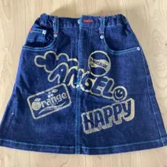 ANGEL BLUE デニムスカート Sサイズ ネイビー