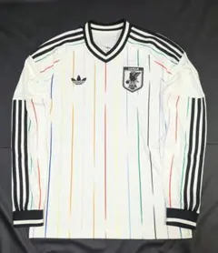 adidas サッカー日本代表 長袖シャツ JFA アウェイ - メルカリ