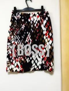 【BOSS】ダイヤモンドパターン タイトスカート
