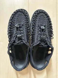 KEEN サンダル ブラック☆24.5 美品 - メルカリ