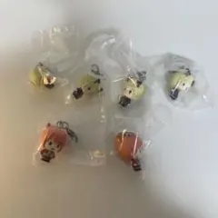 銀魂　めじるしアクセサリー　月詠　神楽　キーホルダー　ガチャガチャ
