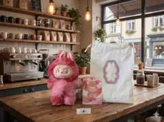 ⭐️開封済み【正規品・新品未使用】Love POP MART ラブブ　エナジー 赤