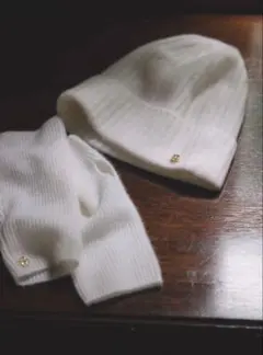 anuans ノベルティ ニット帽&アームウォーマー brown anuans ノベルティ ニット帽&アームウォーマー brown anuans