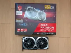 MSI Radeon RX 6650 XT 8GB 箱あり 動作確認済 2026年最新】radeon rx 6650 xtの人気アイテム - メルカリ