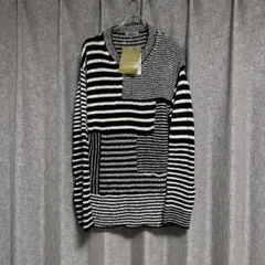 【未使用】yohji yamamoto POUR HOMME コットン ニット