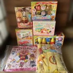 アンパンマンおもちゃ おままごとキッチンセット　もちふわマシュマロますこっと×9