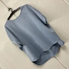 サンプル品半袖カットソー ブルーグレー