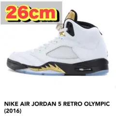 NIKE AIR JORDAN 5 RETRO OLYMPIC 26cm