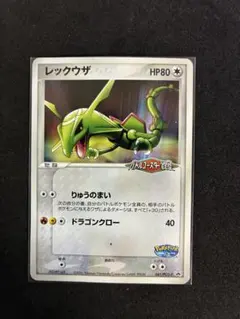 ポケモンカード　レックウザ ポケパーク　プロモカード 041/PCG-P 未開封 レックウザ ポケパーク プロモカード 041/PCG-P ポケモンカード