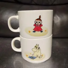 【非売品】ムーミン　陶器製マグカップ　2個セット