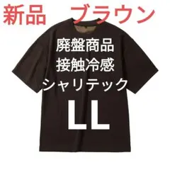 新品 廃盤完売ブラウン シャリテック 梨地半袖Tのサムネイル