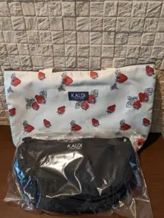 KALDI 2025 いちごトート&ボディバッグ