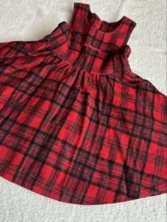 ミキハウス　ウールジャンパースカート120