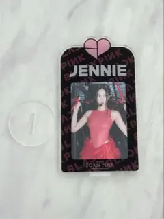 BLACKPINK JENNIE トレカスタンド　BORN PINK