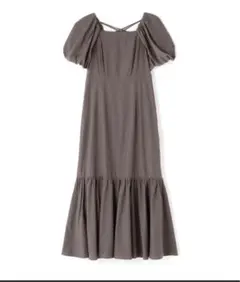 限定　バックシャンティアードワンピース　natural beauty basic