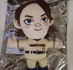 日本ハムファイター山崎福也#18非売品！ぬいぐるみ！アミューズメント