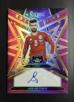 [Limited to 49 pieces worldwide] PANINI Gerard Pique autograph auto World Cup