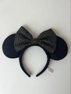 ディズニー ミニー カラフルラインストーンカチューシャ