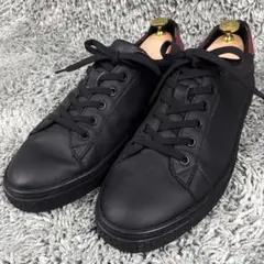 美品 diritto ディリット レザー スニーカー ブラック