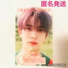 ENHYPEN ヒスン　トレカ　orange blood KPOP MERCH