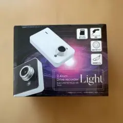 2.4インチ ドライブレコーダー Light ブラックのサムネイル