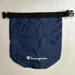 Champion チャンピオン ロールトップ ポーチ 多目的バッグ ネイビー