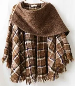 希少　レア　イギリス製　ポンチョ　シャギー　モヘヤ　ケープ　コート　海外古着 希少 レア イギリス製 ポンチョ シャギー モヘヤ ケープ コート