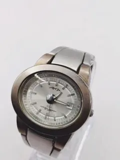 4-801 AKA ALBA V742-5A50 腕時計　シルバー　不動品のサムネイル