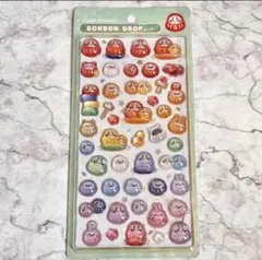 【正規品】ボンボンドロップシール　和柄　だるま