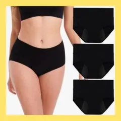 XL サニタリーショーツ レディース 生理用ショーツ 下着 吸水ショーツ 3枚