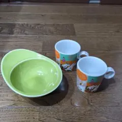 ムーミンカップと器のセット
