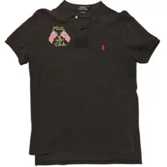 『超希少‼️』ラルフローレン Ralph Lauren ポロシャツ ブラック