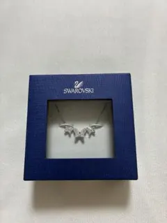 最終 Swarovski 18K 18金スター ネックレス箱付き レディース - メルカリ