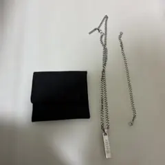 POLICE ネックレス VERTICAL バープレート 25502PSS01のサムネイル