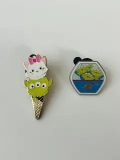 【ピンバッジ】リトルグリーンメン②