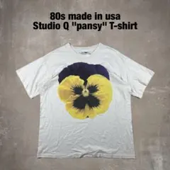90s USA製 STUDIO Q パンジー 花 スウェット ビンテージ XL - メルカリ